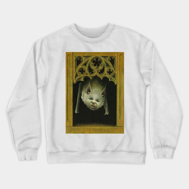 Baby Vampire Bat Crewneck Sweatshirt by mictomart